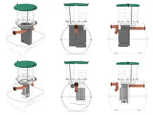 Септик Rostok Ground 3 с горловиной 600 мм 4